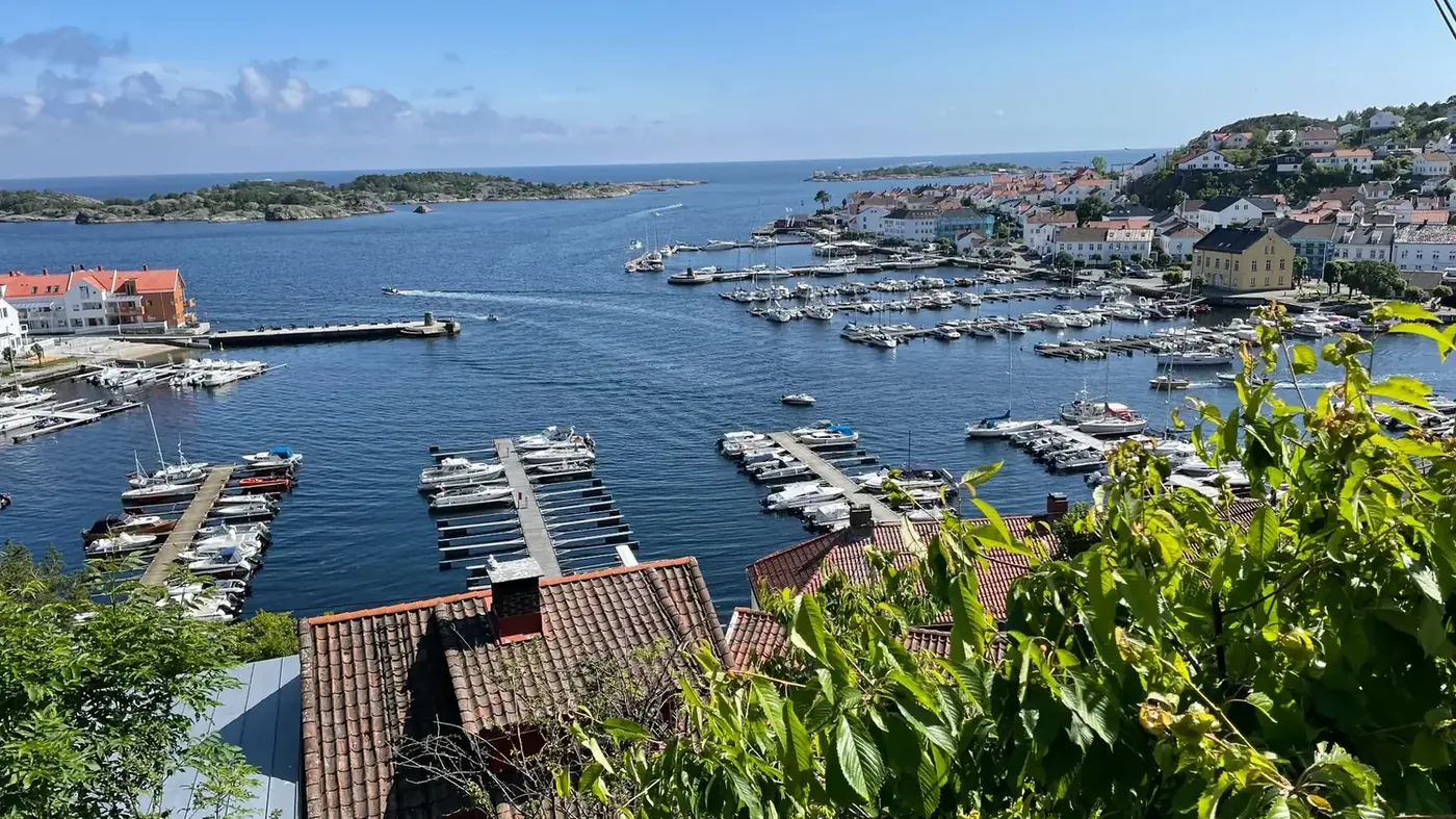 Harbour view across Risør